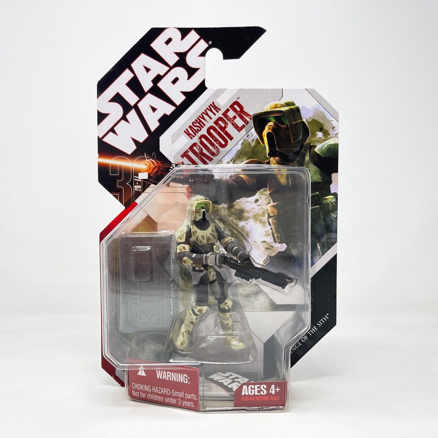 Vintage Hasbro Star Wars Mid MOC Kashyyyk Trooper #08 - Hasbro 30th Anniversary Collection 3.75"