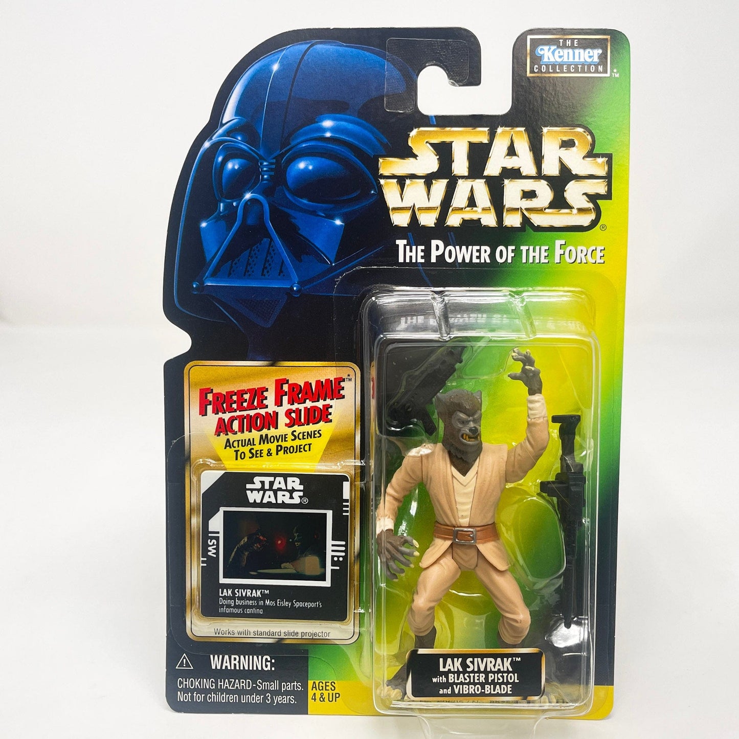 Vintage Hasbro Star Wars Mid MOC Lak Sivrak - Kenner 1997 Power of the Force (POTF2) Star Wars Action Figure