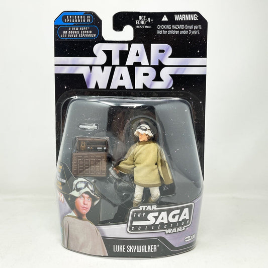 Vintage Hasbro Star Wars Mid MOC Luke Skywalker #36 - Hasbro Saga Collection (2006)