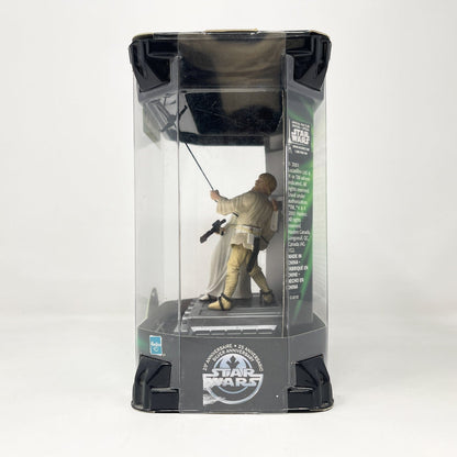 Vintage Hasbro Star Wars Mid MOC Luke Skywalker and Princess Leia (Swing to Freedom) 25th Anniversary - Hasbro Power of the Jedi POTJ (2002)