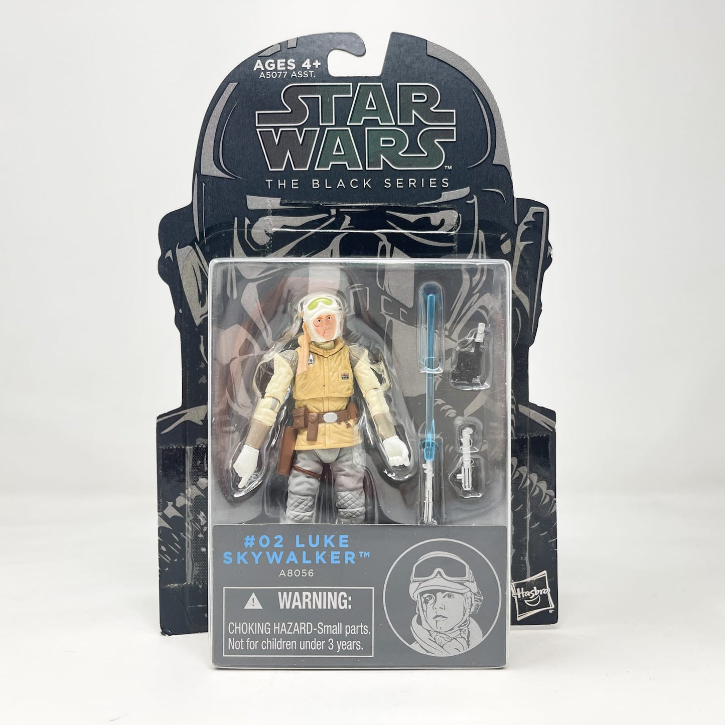 Vintage Hasbro Star Wars Mid MOC Luke Skywalker Hoth (Blue Line) #02 - Hasbro 2013 3.75" Black Series Star Wars Action Figure
