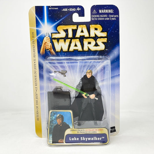 Vintage Hasbro Star Wars Mid MOC Luke Skywalker (Jabba's Palace) #04-04 - Hasbro SAGA Series 3.75"