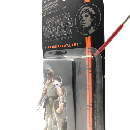 Vintage Hasbro Star Wars Mid MOC Luke Skywalker (Orange Line) #21 - Hasbro 2014 3.75" Black Series Star Wars Action Figure