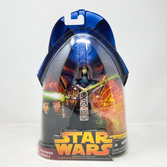 Vintage Hasbro Star Wars Mid MOC Luminara Unduli (Jedi Master) #31 - Hasbro ROTS 2005