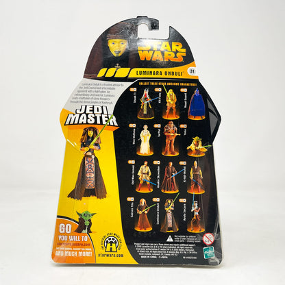 Vintage Hasbro Star Wars Mid MOC Luminara Unduli (Jedi Master) #31 - Hasbro ROTS 2005