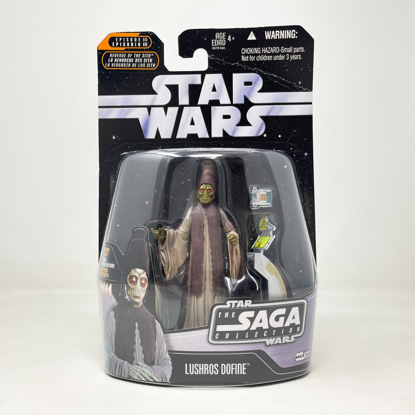 Vintage Hasbro Star Wars Mid MOC Lushros Dofine #23 - Hasbro Saga Collection (2006)