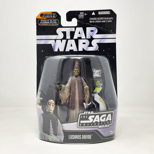 Vintage Hasbro Star Wars Mid MOC Lushros Dofine #23 - Hasbro Saga Collection (2006)