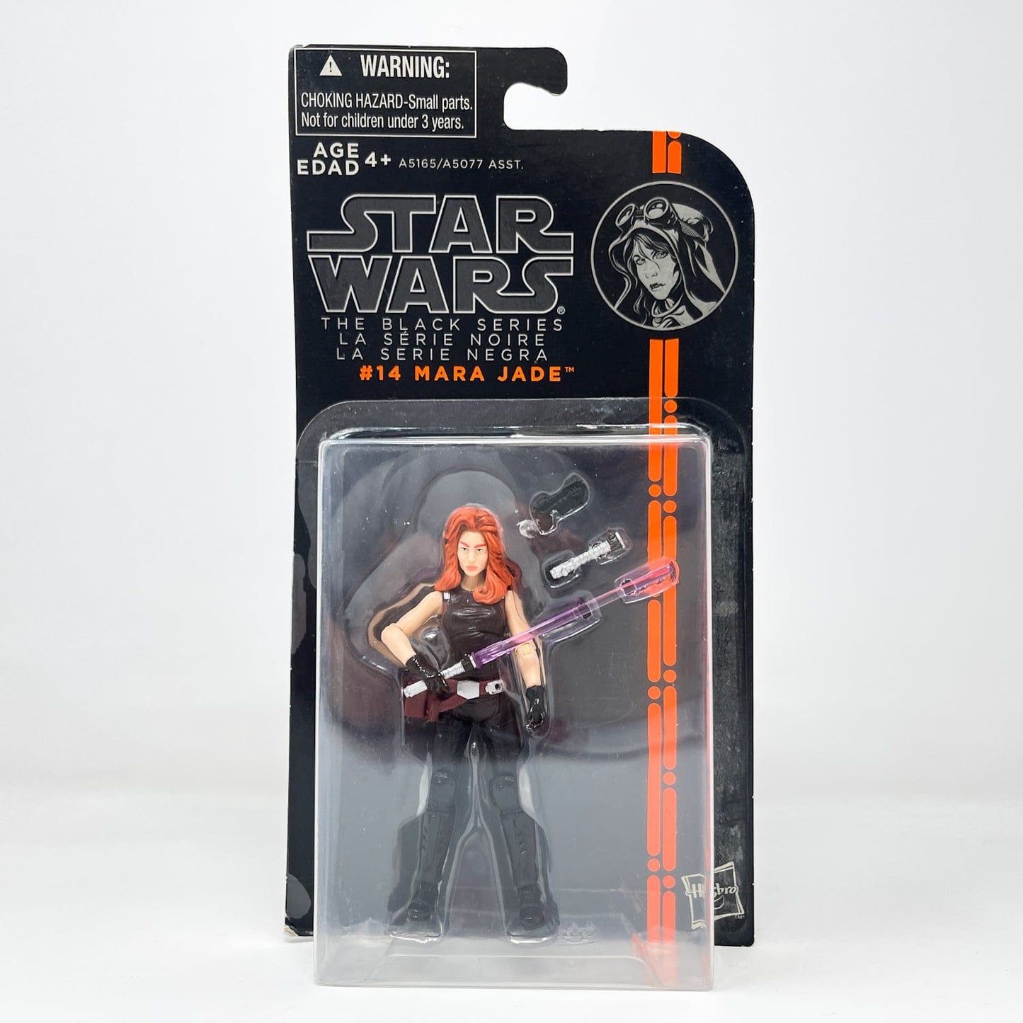 Vintage Hasbro Star Wars Mid MOC Mara Jade (Orange Line) #14 - Hasbro 2013 3.75" Black Series Star Wars Action Figure