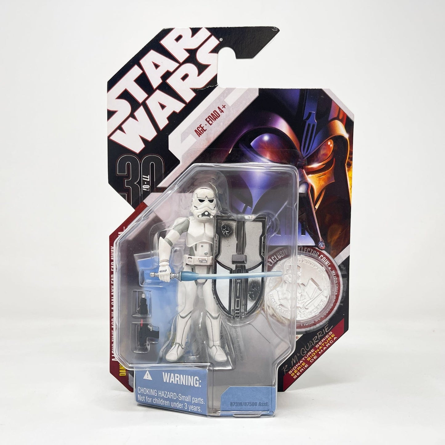 Vintage Hasbro Star Wars Mid MOC McQuarrie Stormtrooper (Concept) #09 - Hasbro 30th Anniversary Collection (2007)