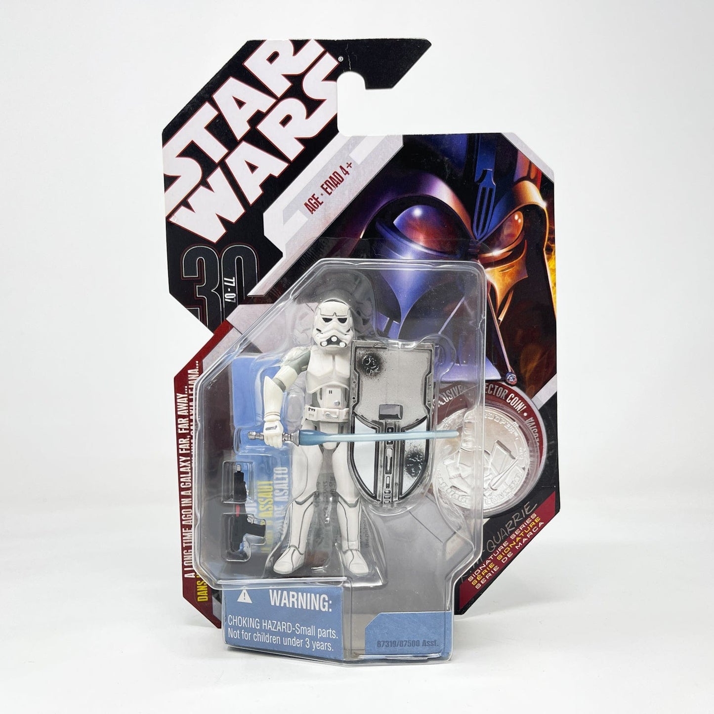 Vintage Hasbro Star Wars Mid MOC McQuarrie Stormtrooper (Concept) #09 - Hasbro 30th Anniversary Collection 3.75"