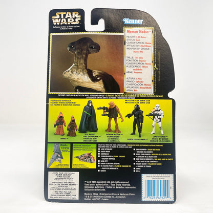 Vintage Hasbro Star Wars Mid MOC Momaw Nadon - Kenner 1996 Power of the Force (POTF2) Star Wars Action Figure