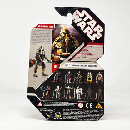 Vintage Hasbro Star Wars Mid MOC Mustafar Lava Miner #3 (ROTS) - Hasbro 30th Anniversary