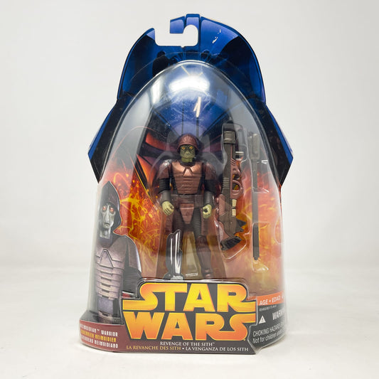 Vintage Hasbro Star Wars Mid MOC Neimoidian Warrior (Neimoidian Blaster Attack) #42 - Hasbro ROTS 2005