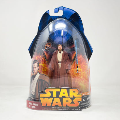 Vintage Hasbro Star Wars Mid MOC Obi-Wan Kenobi #55 - Hasbro ROTS 2005