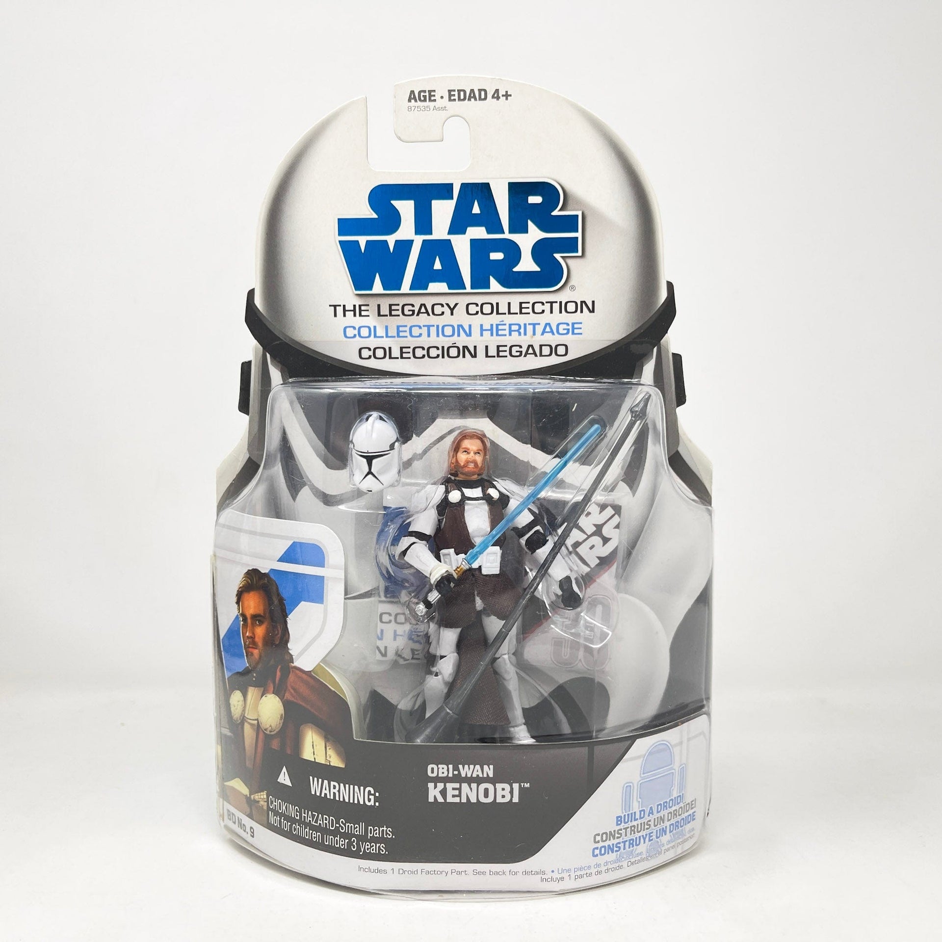 Obi-Wan Kenobi Clone Wars Armor (BD 9) 2008 Hasbro Legacy