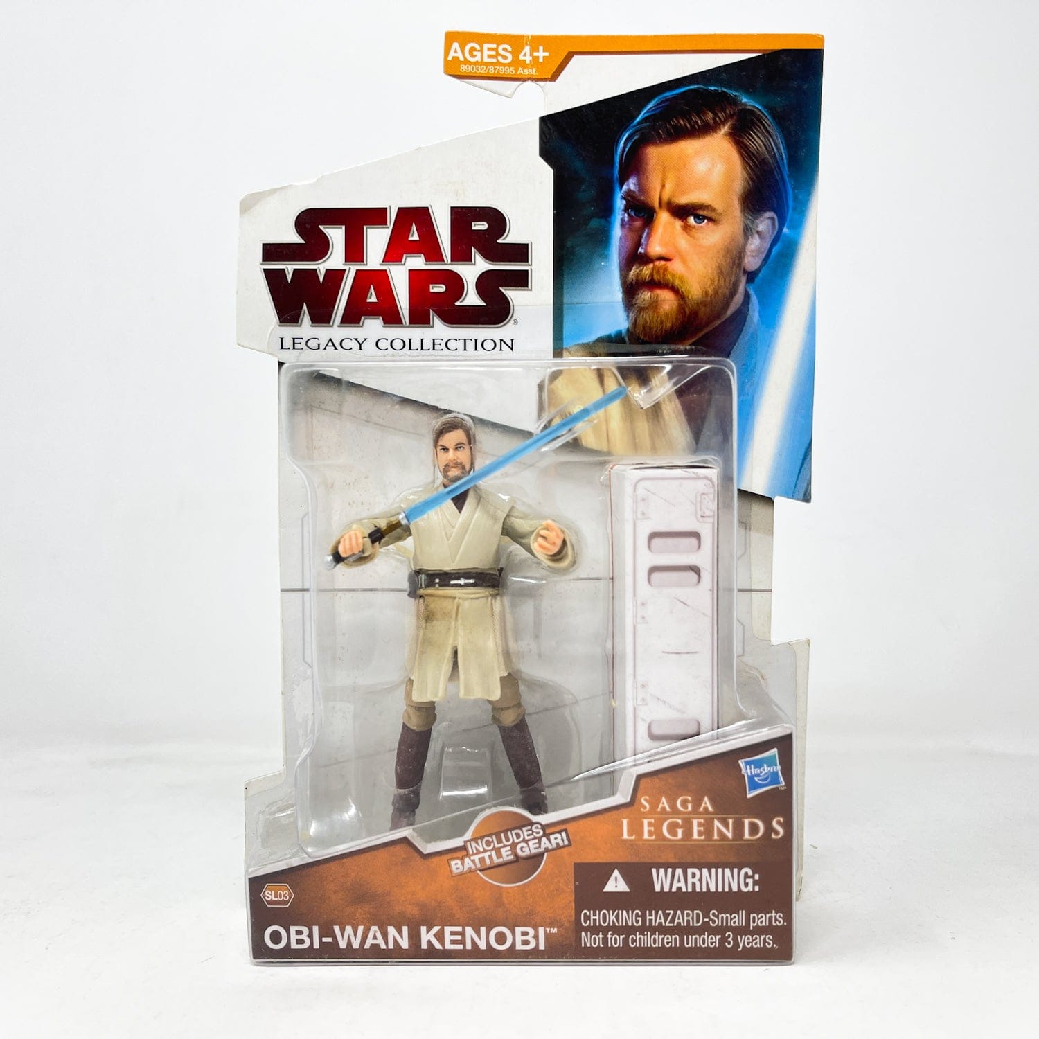 Vintage Hasbro Star Wars Mid MOC Obi-Wan Kenobi SL03 - Hasbro Legacy Collection 3.75"