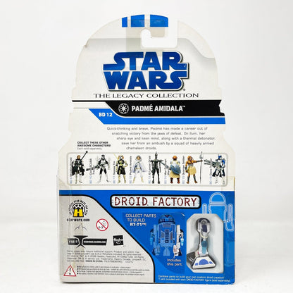 Vintage Hasbro Star Wars Mid MOC Padme Amidala (BD 12) 2008 - Hasbro Legacy Collection Saga Legends Star Wars Action Figure