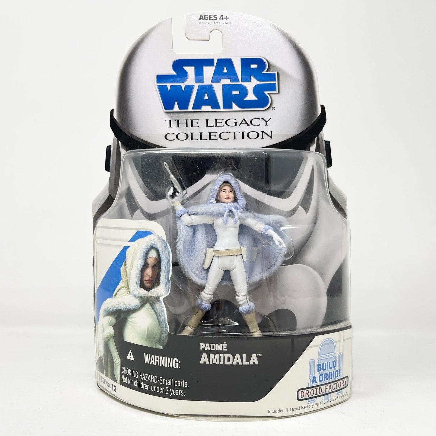 Vintage Hasbro Star Wars Mid MOC Padme Amidala (BD 12) 2008 - Hasbro Legacy Collection Saga Legends Star Wars Action Figure