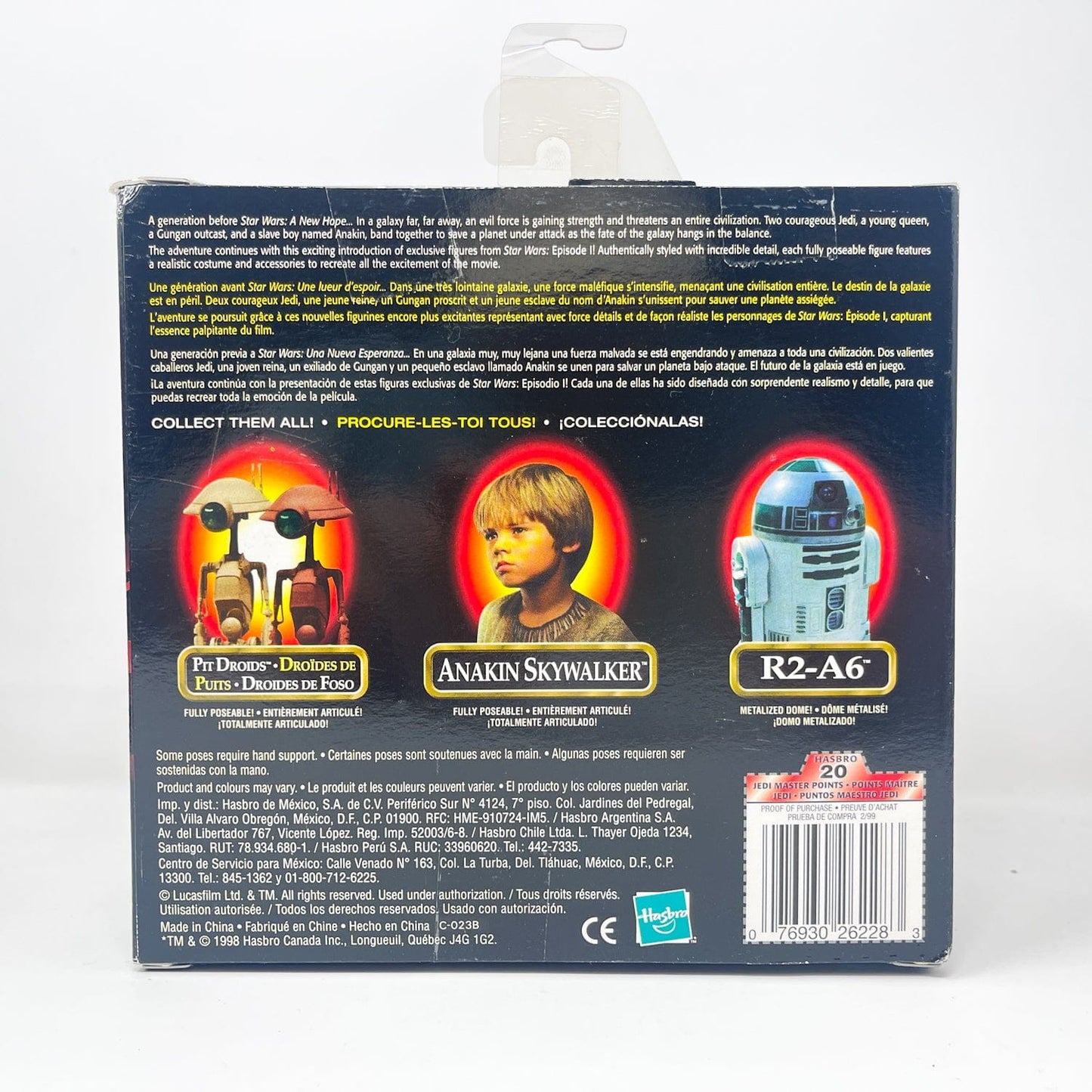 Vintage Hasbro Star Wars Mid MOC Pit Droids - Hasbro Episode 1 Action Series 12 inch Scale (1998)