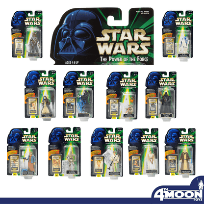 Vintage Hasbro Star Wars Mid MOC Power of the Force Flashback Series - Complete Set of 11 – Hasbro (1999)