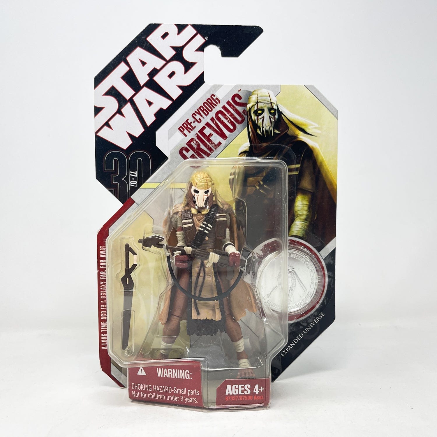 Vintage Hasbro Star Wars Mid MOC Pre-Cyborg Grievous #36 - Hasbro 30th Anniversary Collection