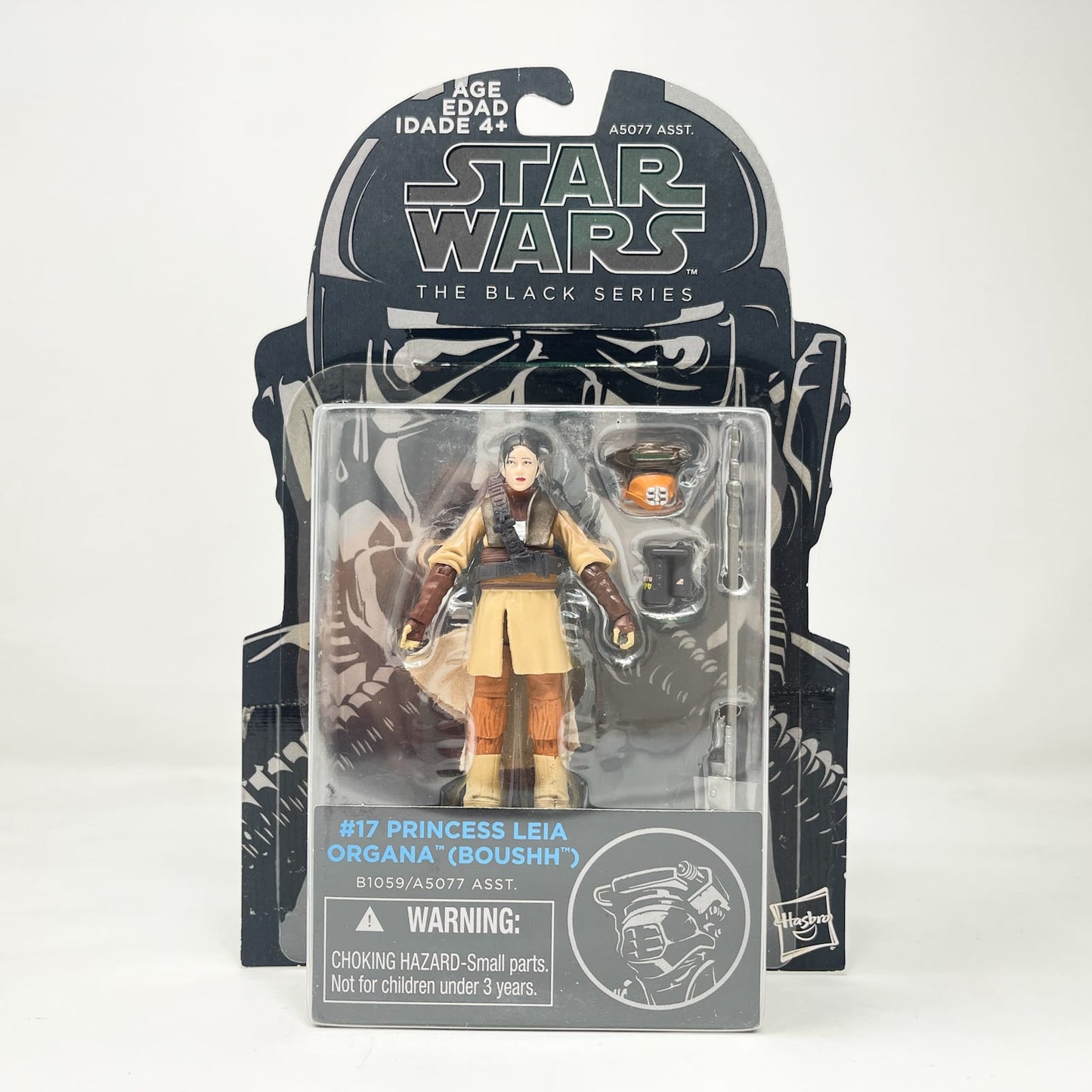 Vintage Hasbro Star Wars Mid MOC Princess Leia Boushh #17 - Hasbro 3.75" Black Series (2013)