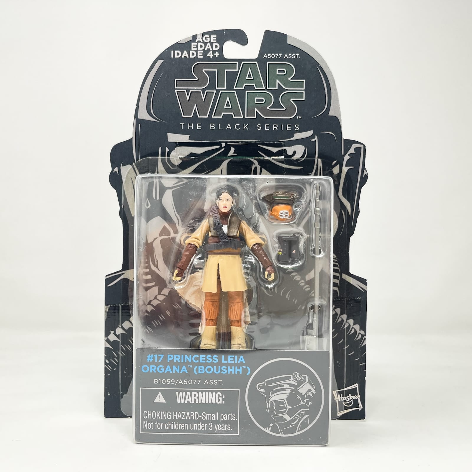 Vintage Hasbro Star Wars Mid MOC Princess Leia Boushh #17 - Hasbro 3.75" Black Series (2013)