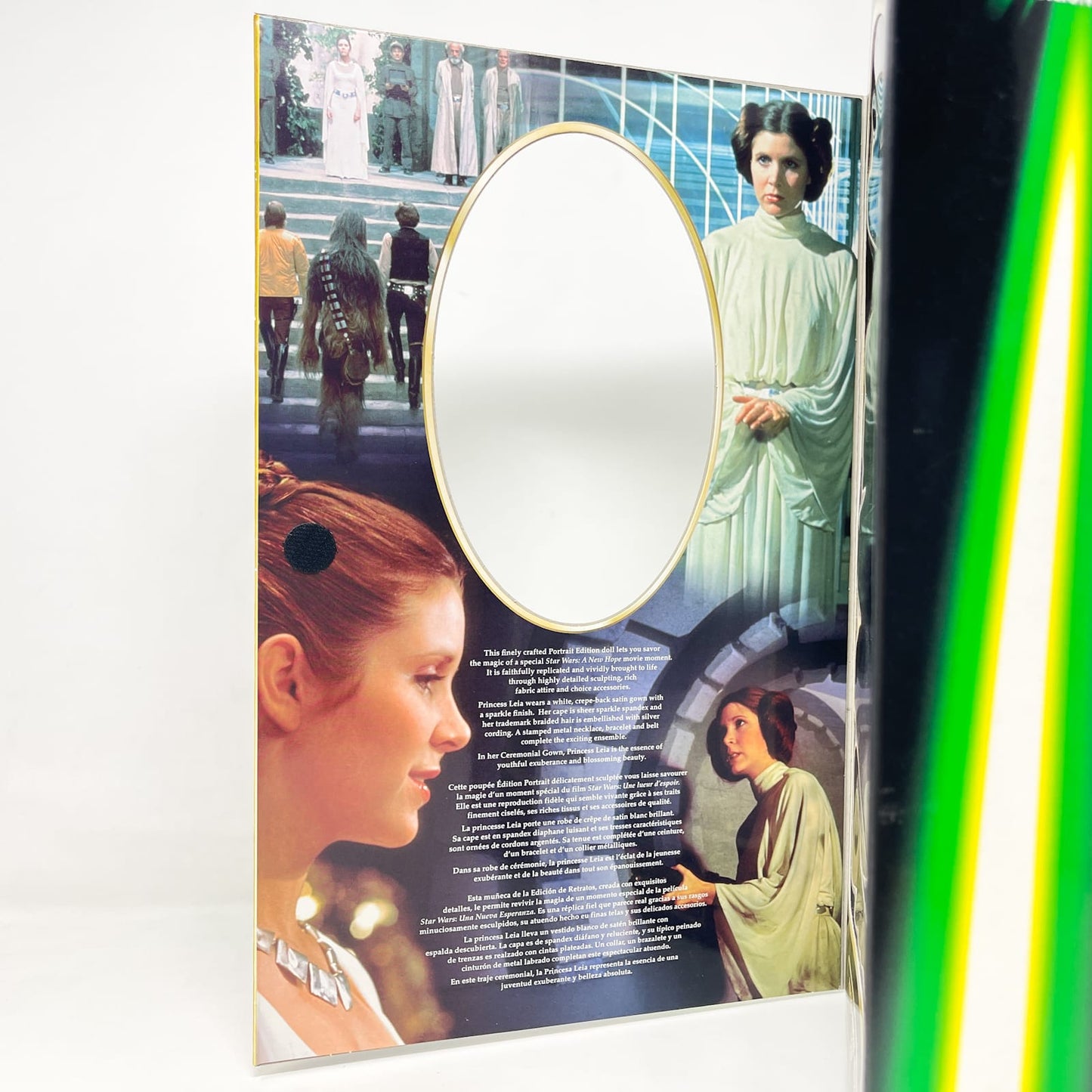 Vintage Hasbro Star Wars Mid MOC Princess Leia Ceremonial Gown Portrait Edition 12 inch – Hasbro Classic Edition (1999)