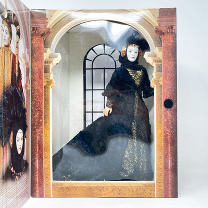 Vintage Hasbro Star Wars Mid MOC Queen Amidala Black Travel Gown Portrait Edition 12 inch – Hasbro Episode I (1999)