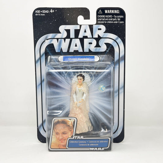 Vintage Hasbro Star Wars Mid MOC Queen Amidala (Celebration Ceremony) 05-04 - Hasbro Original Trilogy Collection (2005)