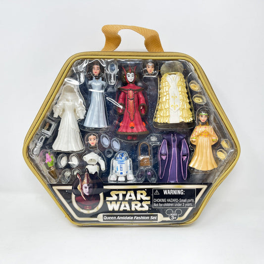 Vintage Hasbro Star Wars Mid MOC Queen Amidala Fashion Set (1997) - 3.75" Hasbro Disney Parks Star Wars
