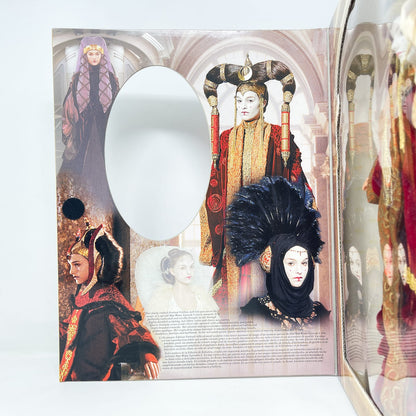 Vintage Hasbro Star Wars Mid MOC Queen Amidala Red Senate Gown Portrait Edition 12 inch – Hasbro Episode I (1999)