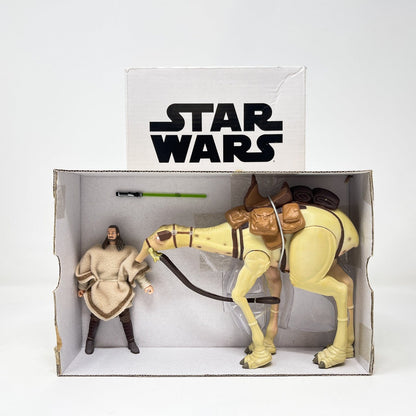 Vintage Hasbro Star Wars Mid MOC Qui-Gon Jinn and Eopie – Hasbro Legacy Collection (Mail-In Exclusive)