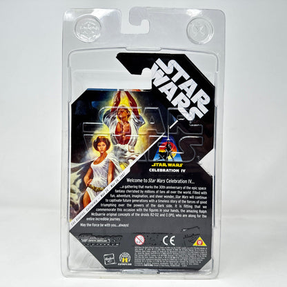 Vintage Hasbro Star Wars Mid MOC R2-D2 & C-3PO (Concept) - Celebration IV Exclusive - Hasbro 30th Anniversary Collection