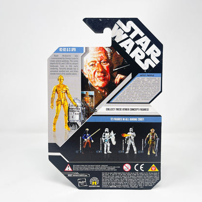 Vintage Hasbro Star Wars Mid MOC R2-D2 & C-3PO Concept - Celebration IV Exclusive - Hasbro 30th Anniversary Collection