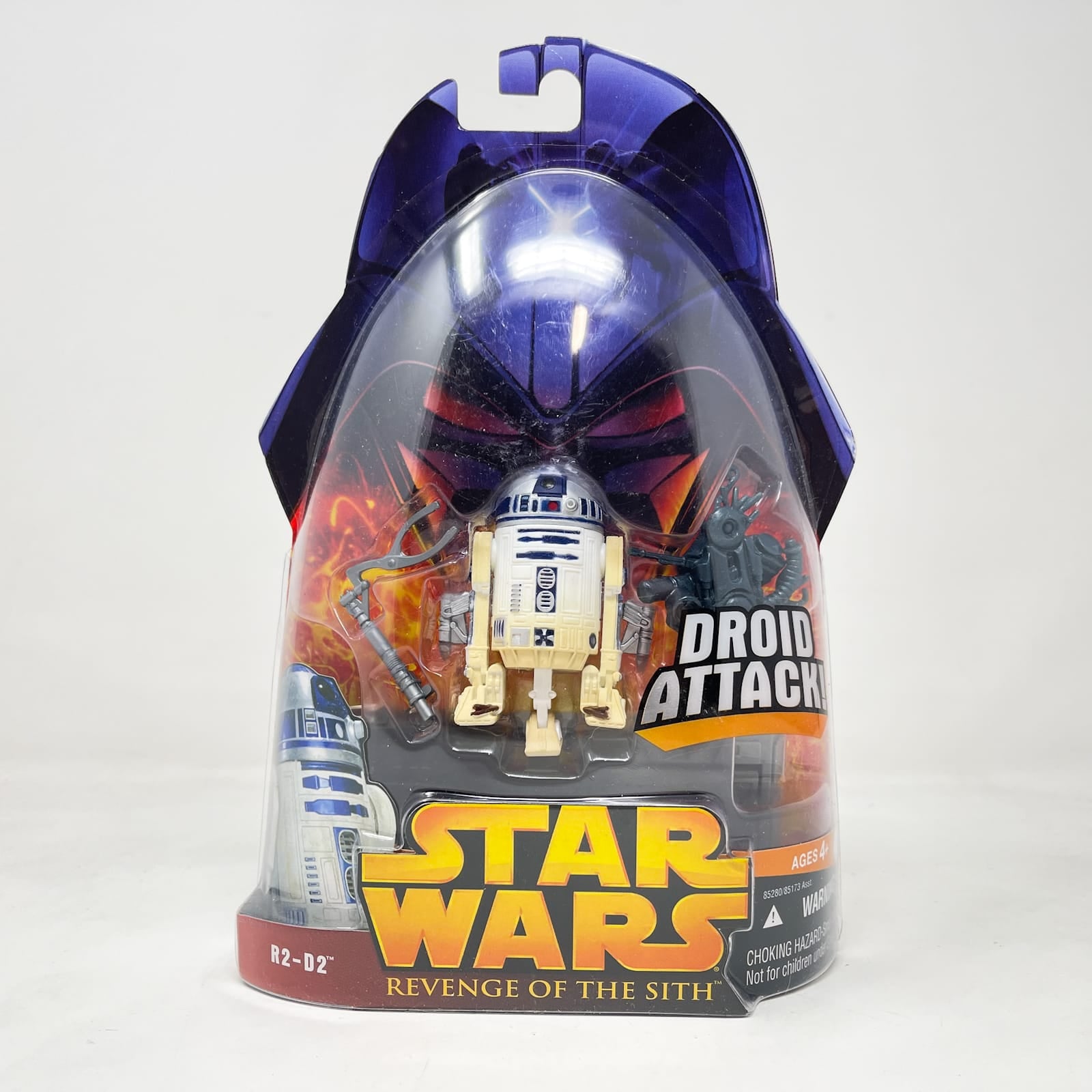 Vintage Hasbro Star Wars Mid MOC R2-D2 (Droid Attack) #07 - Hasbro ROTS 2005