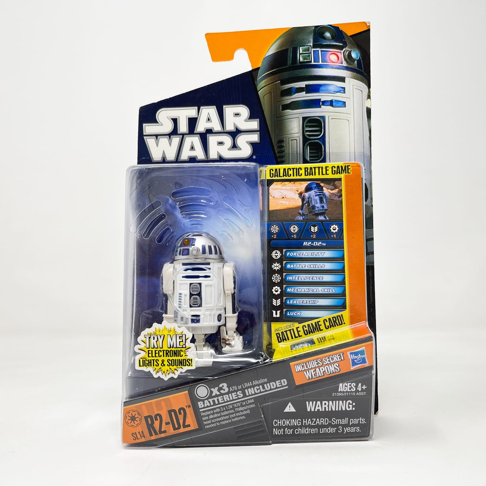Vintage Hasbro Star Wars Mid MOC R2-D2 Electronic Figure SL14 - Hasbro Saga Legends (2010)
