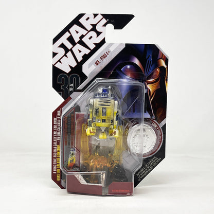 Vintage Hasbro Star Wars Mid MOC R2-D2 (ROTS - Galactic Hunt) #04  - Hasbro Saga Legends - 30th Anniversary Collection