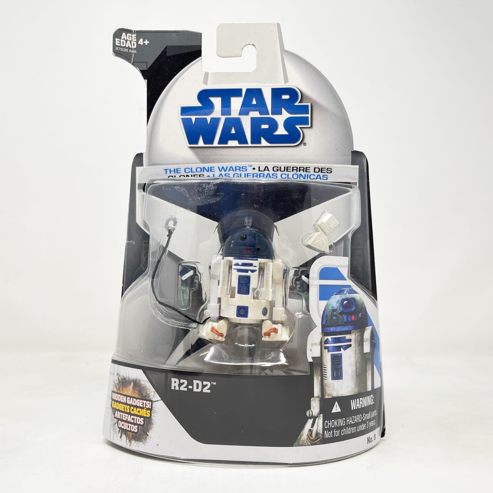 R2-D2 TCW #08- Hasbro 2008 Clone Wars Star Wars Action Figure
