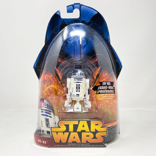 Vintage Hasbro Star Wars Mid MOC R2-D2 (Try Me) #48 - Hasbro ROTS 2005