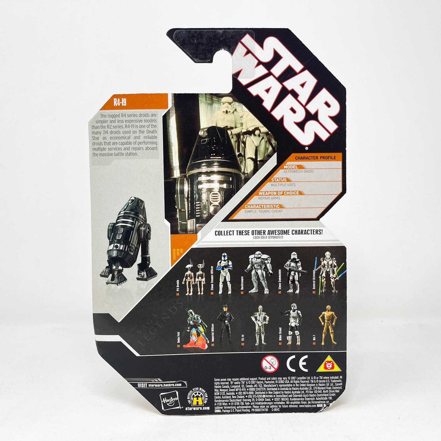 Vintage Hasbro Star Wars Mid MOC R4-I9 - Hasbro 30th Anniversary Collection