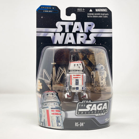 Vintage Hasbro Star Wars Mid MOC R5-D4 #32 - Hasbro 2006 Saga Collection 3.75" Star Wars Action Figure