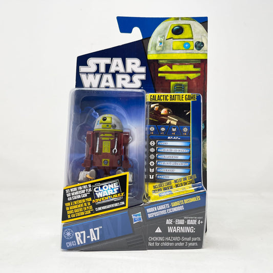Vintage Hasbro Star Wars Mid MOC R7-A7 CW43 - Hasbro Clone Wars 2010
