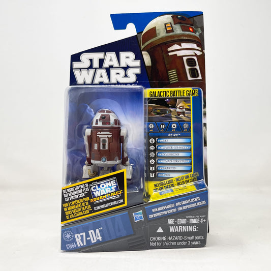Vintage Hasbro Star Wars Mid MOC R7-D4 CW64 - Hasbro Clone Wars 2010