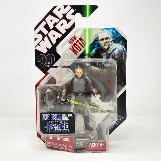 Vintage Hasbro Star Wars Mid MOC Rahm Kota #08 (Force Unleashed) - Hasbro Saga Legends - 30th Anniversary Collection