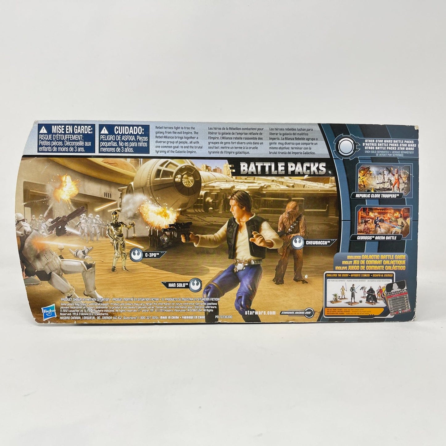 Vintage Hasbro Star Wars Mid MOC Rebel Heroes Battle Pack – Hasbro Star Wars Movie Heroes (2012)