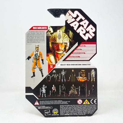 Vintage Hasbro Star Wars Mid MOC Rebel Pilot Biggs Darklighter #14 - Hasbro 30th Anniversary Collection