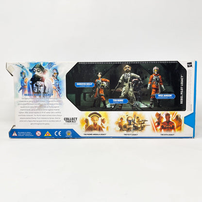 Vintage Hasbro Star Wars Mid MOC Rebel Pilots Legacy Evolutions Multipack Series 3 - Hasbro Legacy Collection (2008)