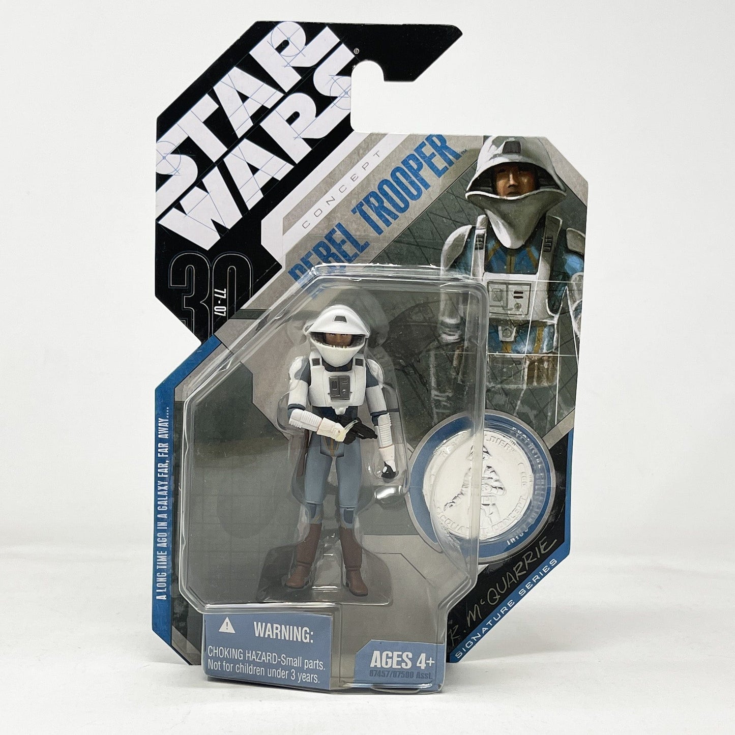 Vintage Hasbro Star Wars Mid MOC Rebel Trooper (Concept) #60 - Hasbro 30th Anniversary Collection