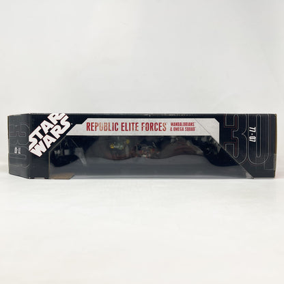 Vintage Hasbro Star Wars Mid MOC Republic Elite Forces: Mandalorians & Omega Squad – Hasbro 30th Anniversary Collection (Copy)